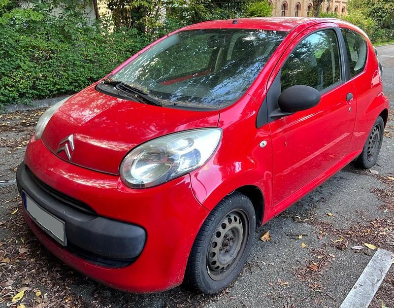 Rot Gebraucht 2008 Citroën C1 Kleinwagen | 300 € (Superpreis) - Bild 1/4