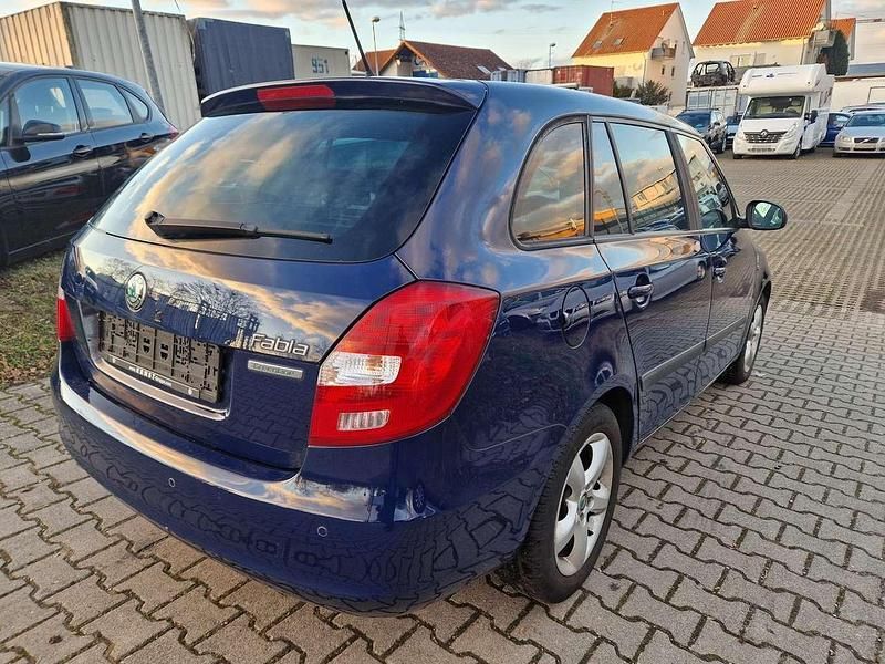Gebraucht Skoda Fabia GreenLine 75 PS (55 kW) 2012 Pacificblau Kleinwagen