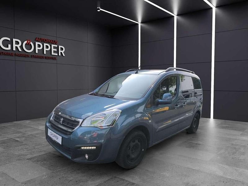 Blau kyano Gebraucht 2016 Peugeot Partner Allure Van | 8.990 € (Etwas zu teuer) - Bild 1/4