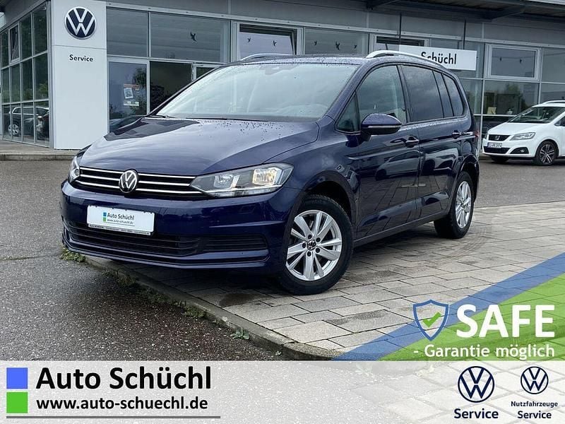 Blau Gebraucht 2024 VW Touran Comfortline Van / Kleinbus | 31.170 € (Guter Preis) - Bild 1/4