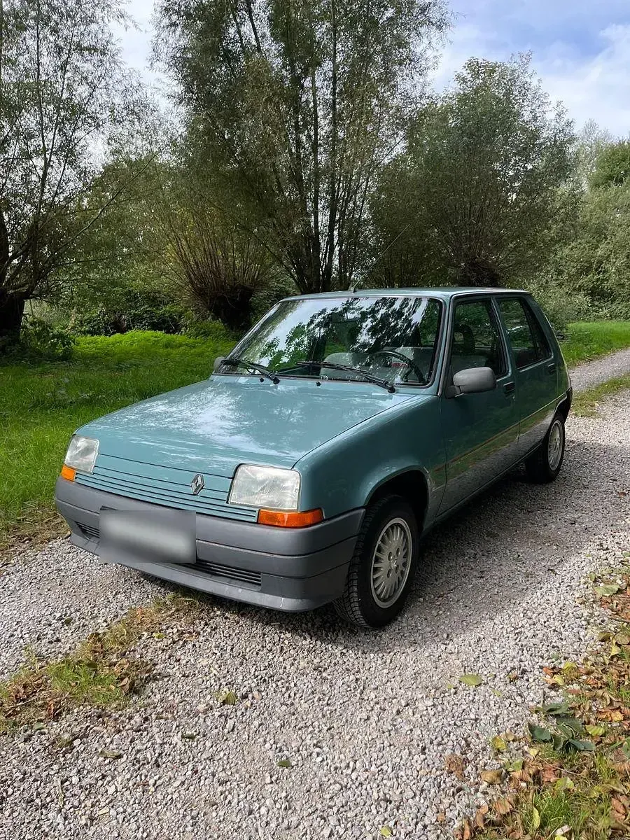 Brugt Renault R5 Campus 45 HK (33 kW) 1990 Blå Hatchback
