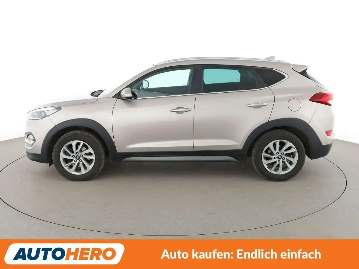 Gebraucht Hyundai Tucson Style 177 PS (130 kW) 2017 Beige SUV