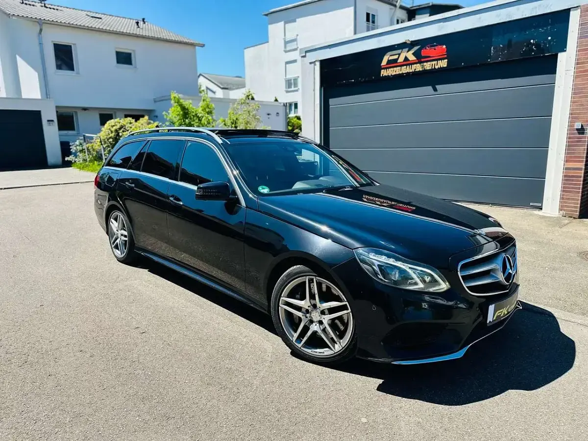 Gebraucht Mercedes E500 AMG 408 PS (300 kW) 2013 Schwarz Kombi