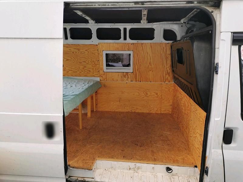 Gebraucht Ford Transit 101 PS (74 kW) 2008 Weiß Van / Kleinbus