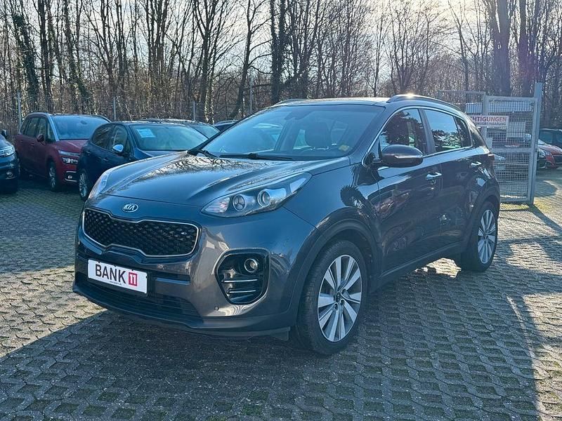 (e5b) dark gun metal Gebraucht 2017 Kia Sportage SUV | 11.500 € (Guter Preis) - Bild 1/4