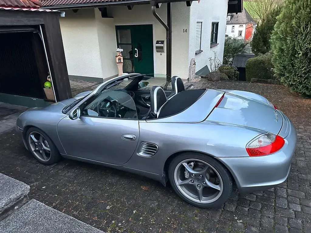 Gebraucht Porsche Boxster 266 PS (195 kW) 2004 Silber Cabrio