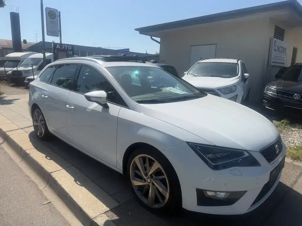 Gebraucht Seat Leon ST FR 184 PS (135 kW) 2017 Weiß Kombi