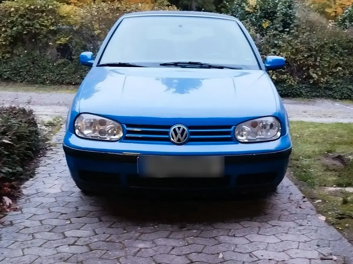 Gebraucht VW Golf Classicline 101 PS (74 kW) 1999 Blau Cabrio