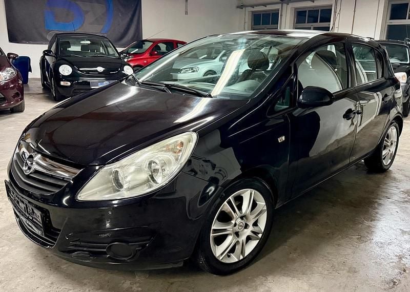 Gebraucht Opel Corsa 80 PS (58 kW) 2009 Schwarz Kleinwagen