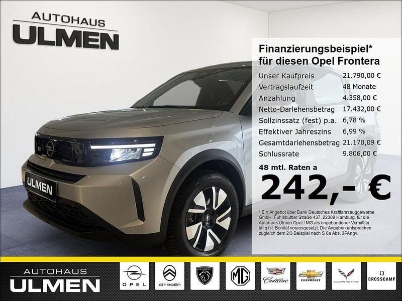 Silber Neu 2025 Opel Frontera Edition SUV | 21.790 € (Guter Preis) - Bild 1/4