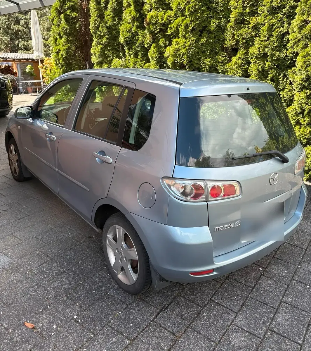 Gebraucht Mazda 2 80 PS (58 kW) 2007 Blau Kleinwagen