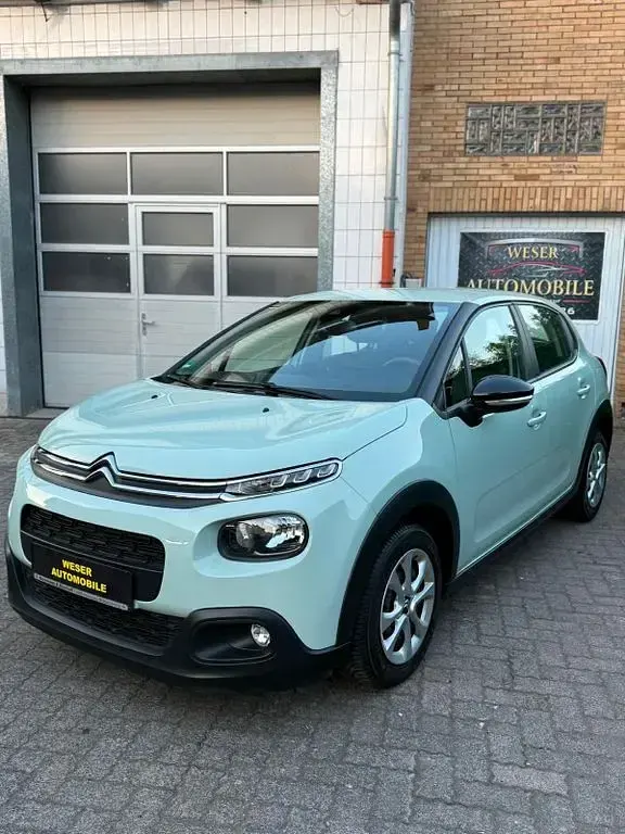 Gebraucht Citroën C3 Feel 82 PS (60 kW) 2018 Grün Kleinwagen