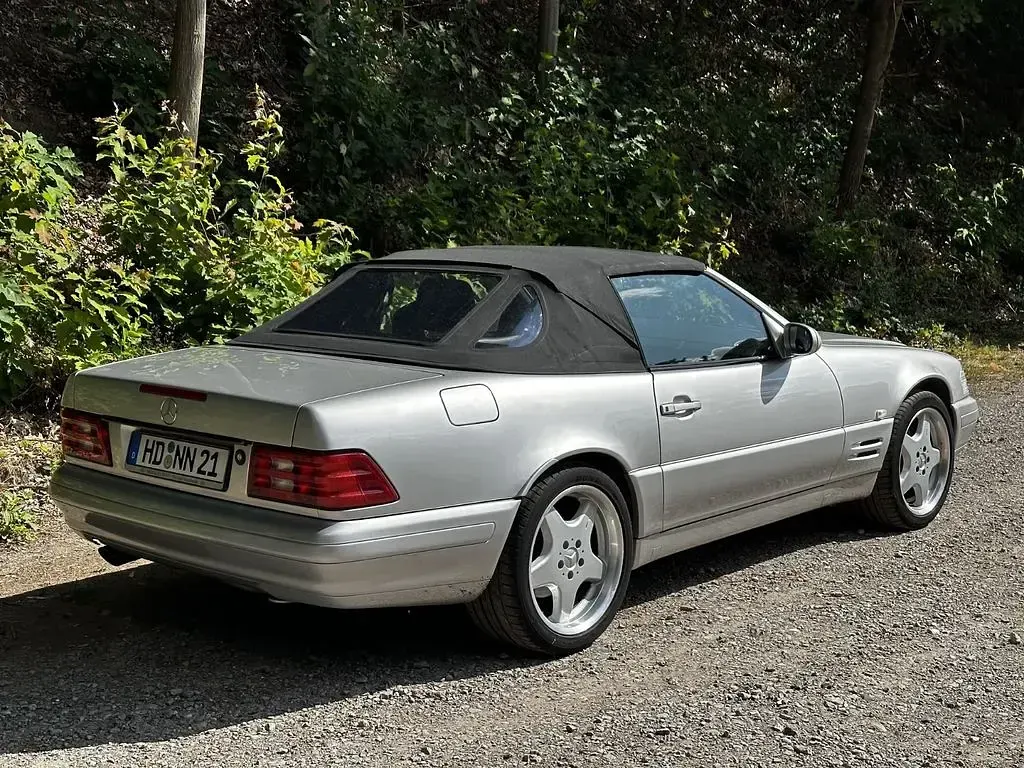 Gebraucht Mercedes SL320 224 PS (164 kW) 2000 Silber Cabrio