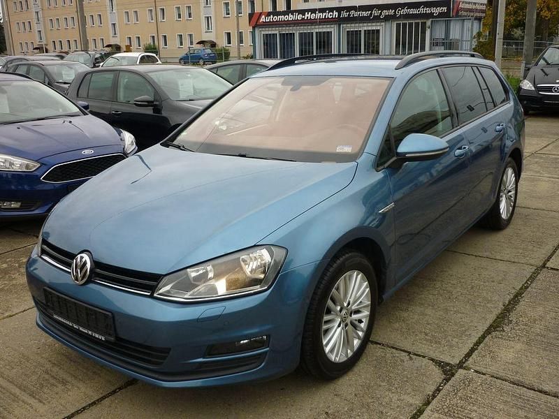 Blau Gebraucht 2014 VW Golf VII Cup Kombi | 8.500 € (Fairer Preis) - Bild 1/4