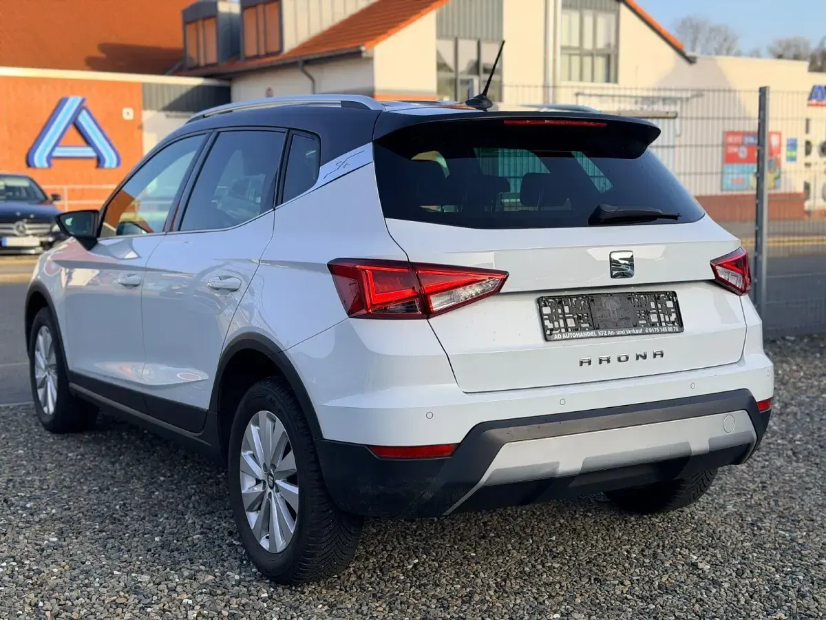 Gebraucht Seat Arona XCELLENCE 95 PS (69 kW) 2019 Weiß SUV