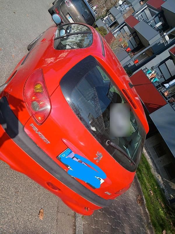 Gebraucht Peugeot 206 2006 Rot Kleinwagen