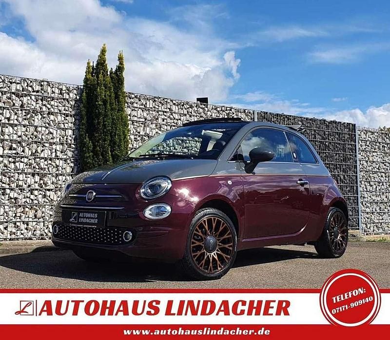 Bordeaux 218 Gebraucht 2019 Fiat 500C Collezione Cabrio | 11.870 € (Fairer Preis) - Bild 1/4