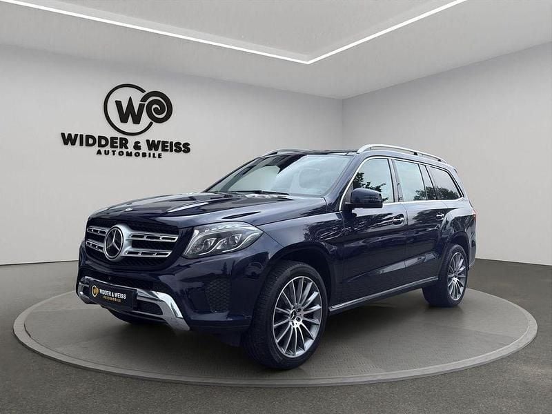Cavansitblau Gebraucht 2016 Mercedes GLS500 SUV | 34.490 € (Superpreis) - Bild 1/4