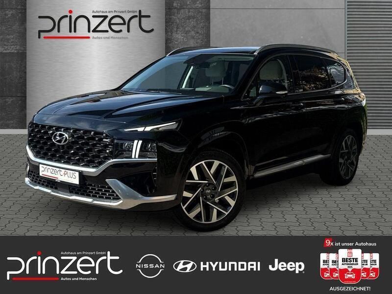 Phantom black / mic Gebraucht 2021 Hyundai Santa Fe Signature SUV | 39.970 € (Etwas zu teuer) - Bild 1/4