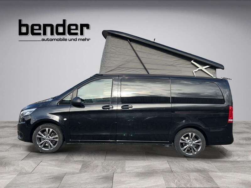 Obsidianschwarz metallic Gebraucht 2019 Mercedes V250 Van / Kleinbus | 51.800 € (Fairer Preis) - Bild 1/4