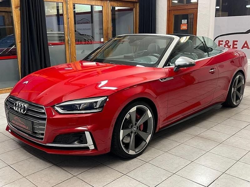 Rot Gebraucht 2017 Audi S5 Cabriolet Sport Cabrio | 31.999 € (Fairer Preis) - Bild 1/4