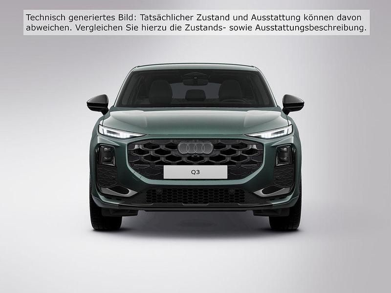 Neu Audi Q3 Sportback Sport 150 PS (110 kW) 2026 Grün SUV