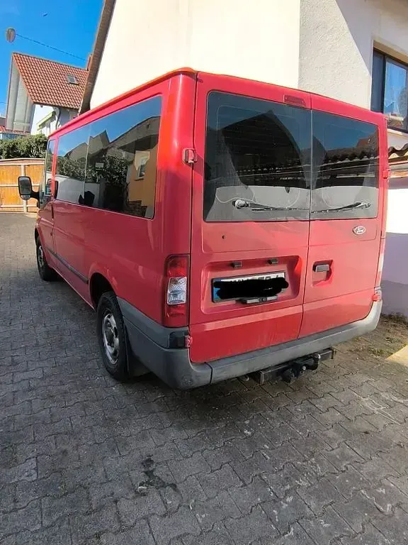 Usata Ford Transit 101 CV (74 kW) 2012 Rosso Monovolume