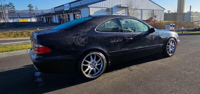 Blau Gebraucht 1998 Mercedes CLK430 Coupé | 2.600 € - Bild 1/4
