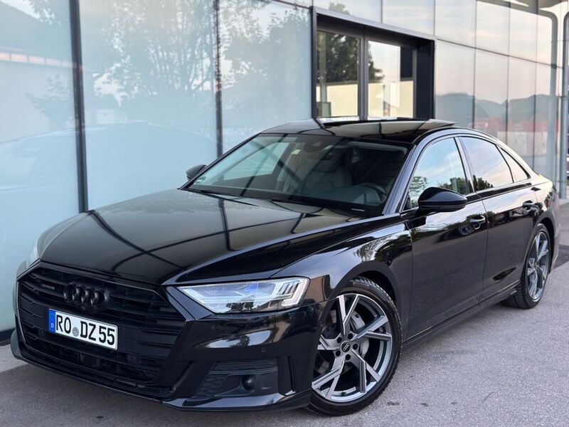 Schwarz Gebraucht 2021 Audi A8 S-Line Limousine | 46.900 € (Superpreis) - Bild 1/4
