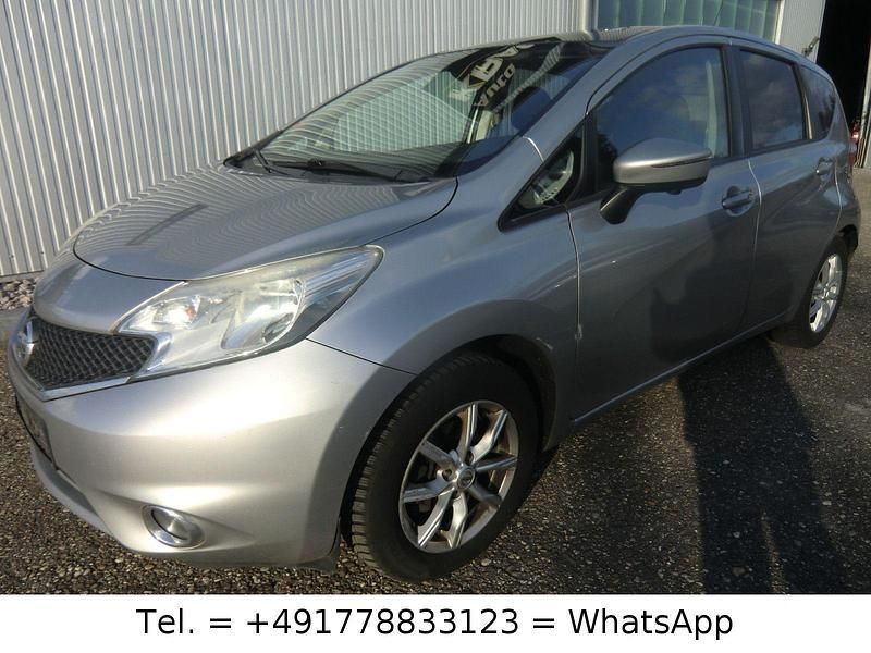 Gebraucht Nissan Note Acenta 80 PS (58 kW) 2014 Silber Kleinwagen