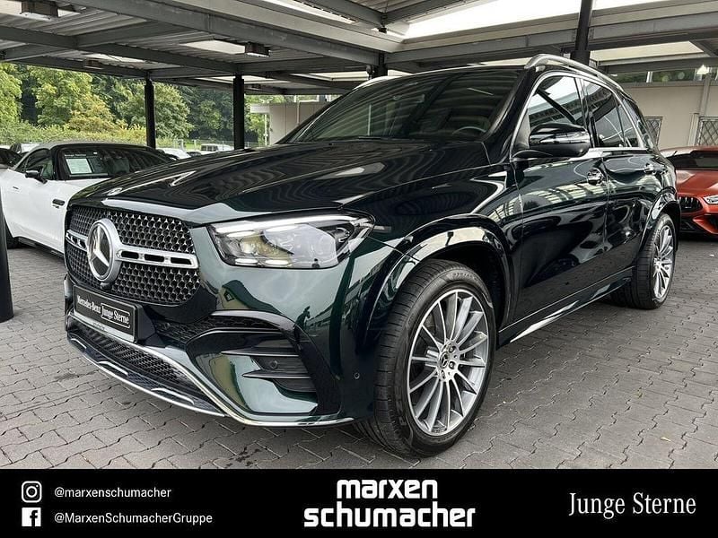 Lack smaragdgrün Gebraucht 2024 Mercedes GLE450 AMG AMG SUV | 86.460 € (Superpreis) - Bild 1/4