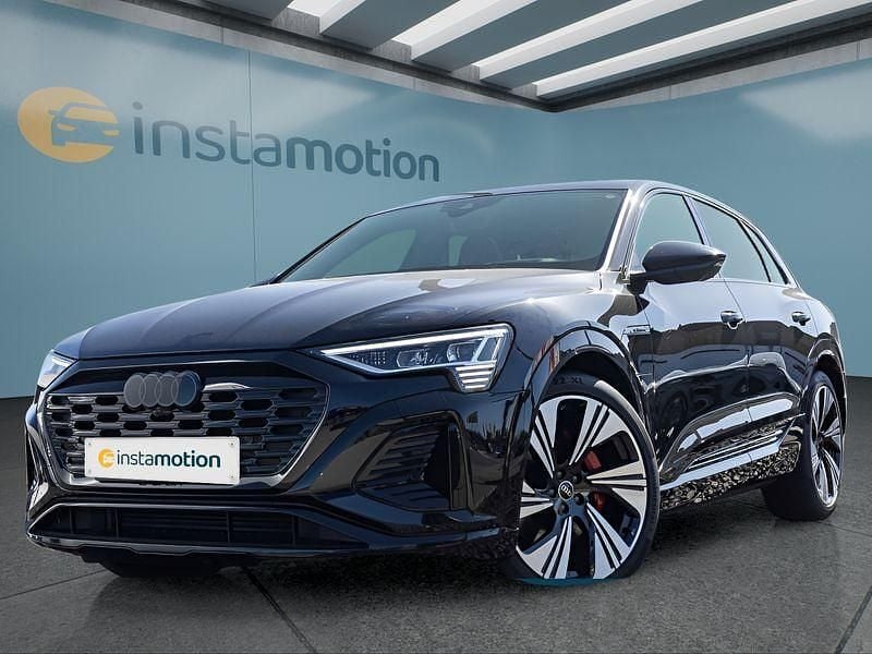 Schwarz Gebraucht 2023 Audi Q8 e-tron S-Line SUV | 53.199 € (Guter Preis) - Bild 1/4