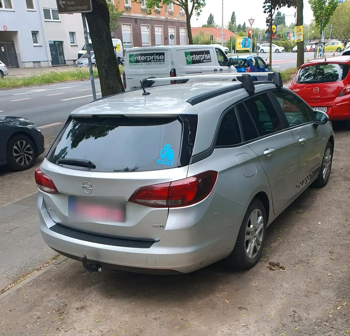 Gebraucht Opel Astra 110 PS (80 kW) 2016 Silber Kombi