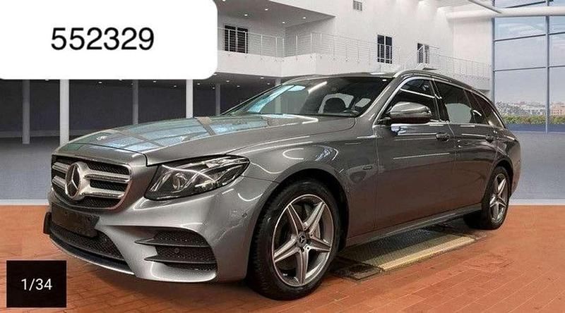 Selenitgrau (metallic) Gebraucht 2020 Mercedes E300 AMG line Kombi | 23.950 € (Guter Preis) - Bild 1/4