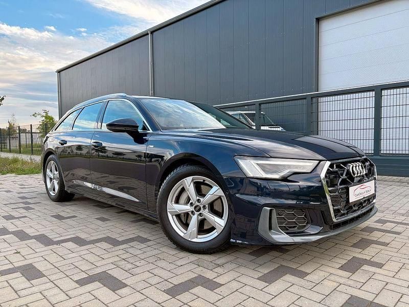 Firmamentblau Gebraucht 2024 Audi A6 S-Line Kombi | 53.770 € - Bild 1/4