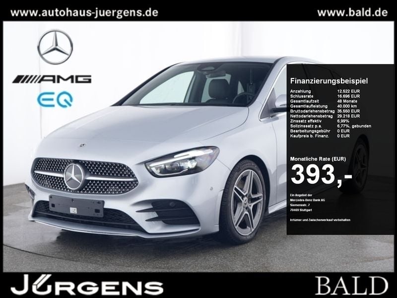 Silber metalliclack hightechsilber Gebraucht 2024 Mercedes B250 AMG Van / Kleinbus | 41.770 € (Fairer Preis) - Bild 1/4