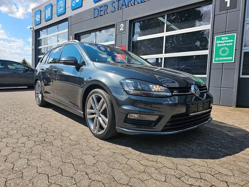 Grau Gebraucht 2017 VW Golf VII R-line Kombi | 11.900 € (Fairer Preis) - Bild 1/4
