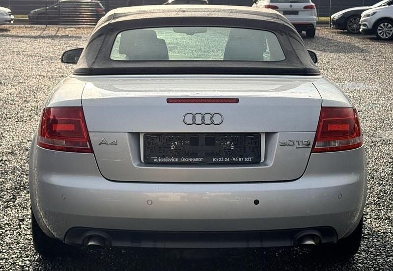 Gebraucht Audi A4 Cabriolet 232 PS (170 kW) 2008 Silber Cabrio