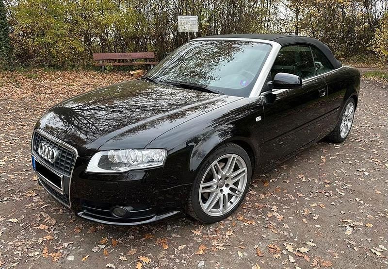 Schwarz Gebraucht 2009 Audi A4 Cabriolet Comfort Cabrio | 10.909 € (Etwas zu teuer) - Bild 1/4