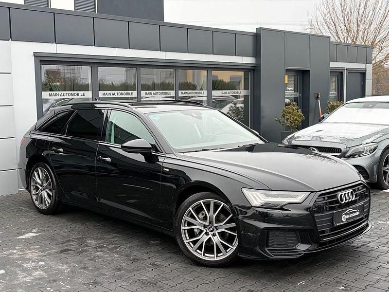 Schwarz Gebraucht 2020 Audi A6 S-Line Kombi | 26.890 € (Superpreis) - Bild 1/4