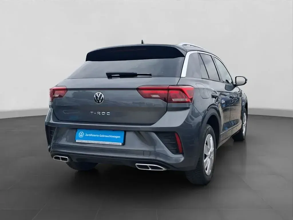 Gebraucht VW T-Roc R-line 150 PS (110 kW) 2023 Grau SUV