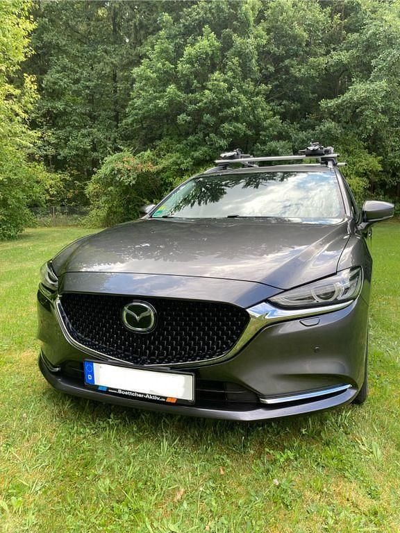 Grau Gebraucht 2020 Mazda 6 Exclusive-Line Kombi | 18.300 € (Guter Preis) - Bild 1/4