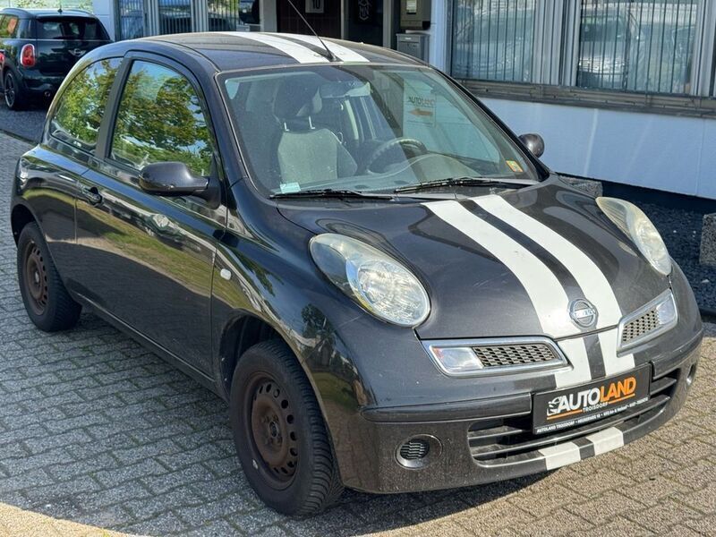Schwarz Gebraucht 2008 Nissan Micra Kleinwagen | 2.400 € (Teuer) - Bild 1/4