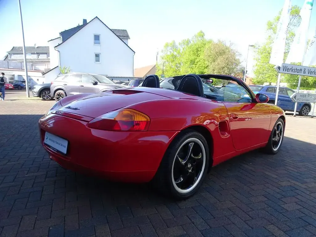 Occasion Porsche Boxster 204 ch (150 kW) 1998 Rouge Cabriolet