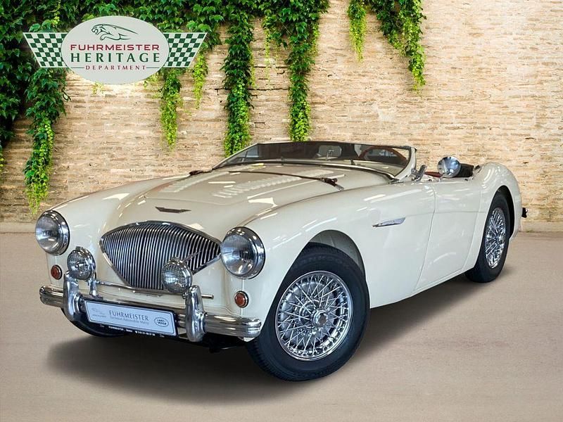 Old english white Gebraucht 1954 Austin Healey 100 Cabrio | 72.444 € - Bild 1/4