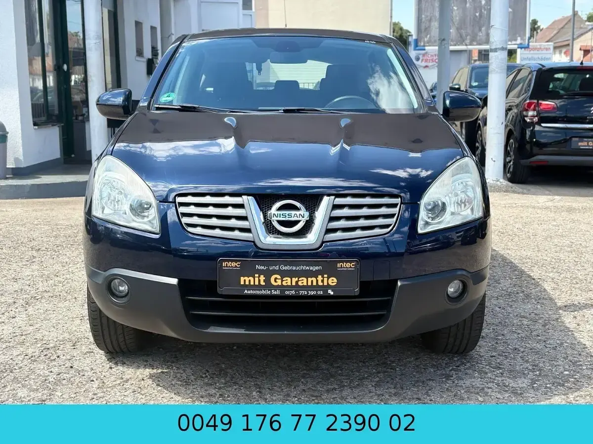 Gebraucht Nissan Qashqai Acenta 114 PS (83 kW) 2008 Blau SUV