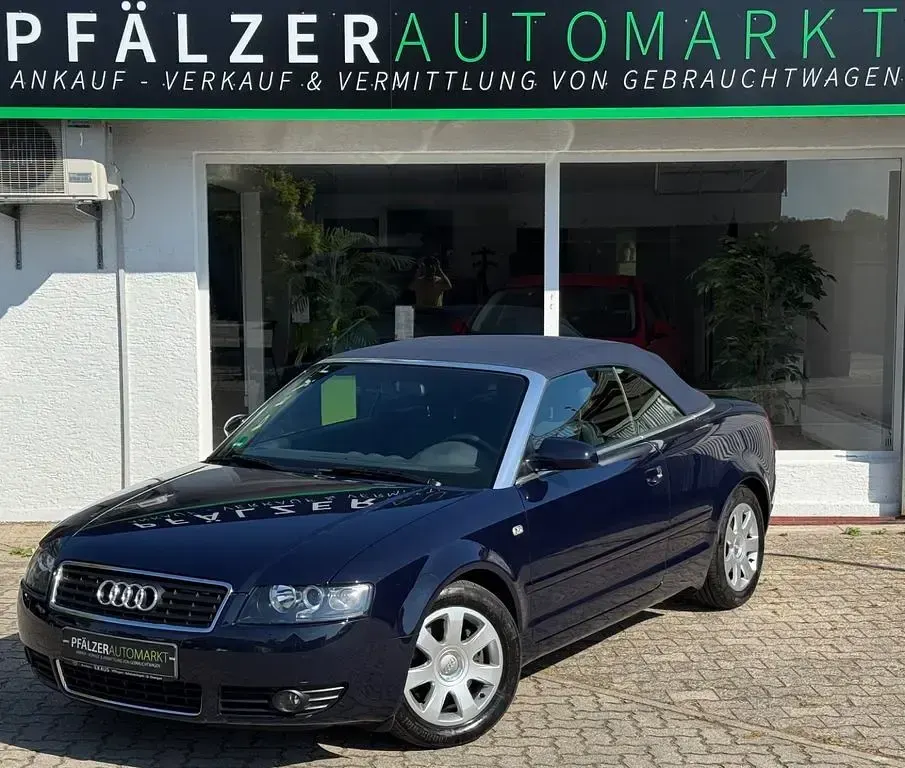 Gebraucht Audi A4 Cabriolet Design 163 PS (119 kW) 2003 Blau Cabrio
