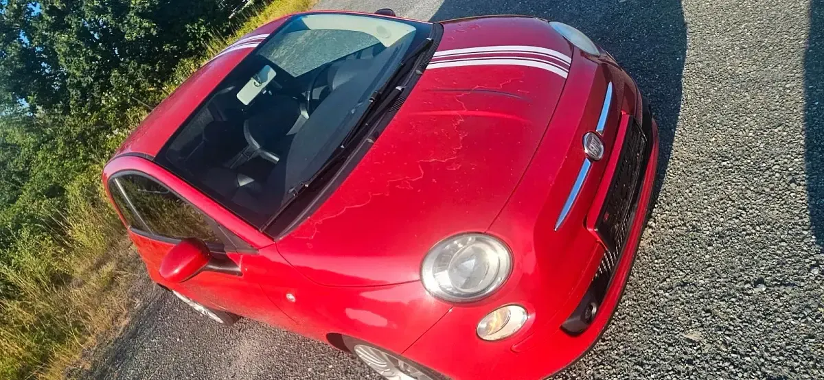 Gebraucht Fiat 500 Abarth 116 PS (85 kW) 2007 Rot Kleinwagen