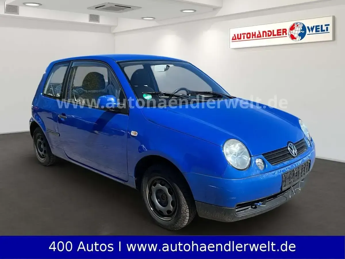 Używany VW Lupo 50 KM (36 kW) 2001 Niebieski Hatchback