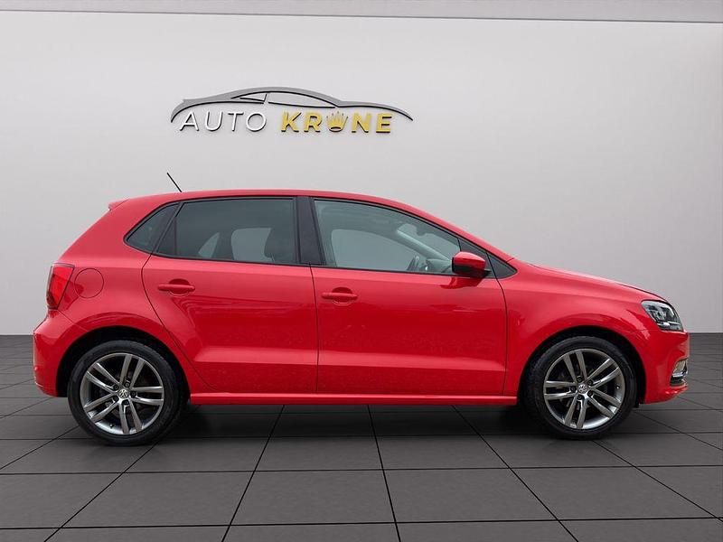 Gebraucht VW Polo Highline 110 PS (80 kW) 2017 Rot Limousine